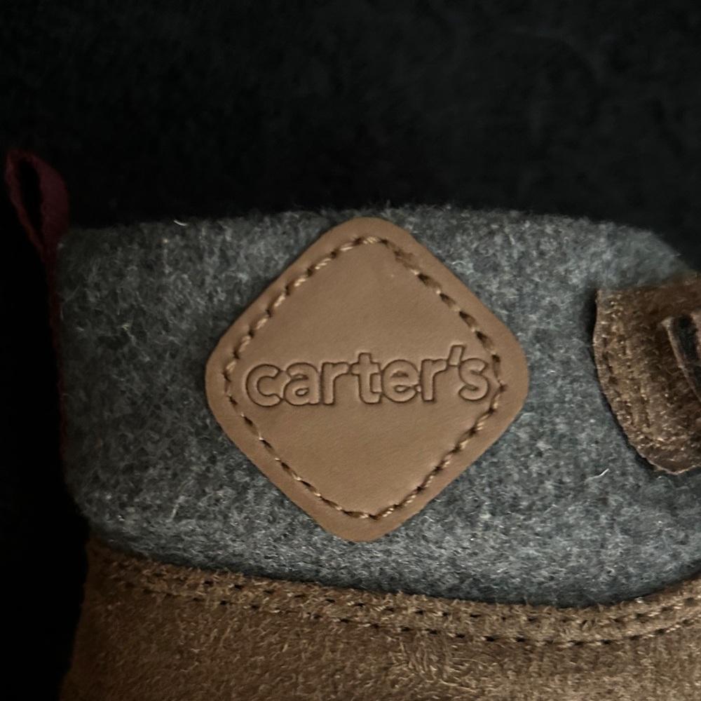 Carter's Kids Boots in Gray and Brown - Picture 2 of 7